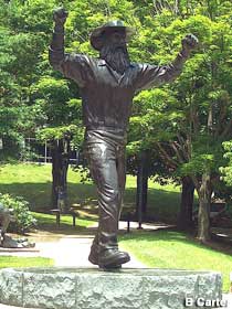The Mountain Man Statue Yosemite Yosef
